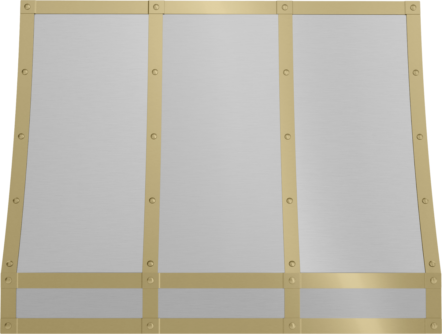 Zephyr BKFT36ASG Forte Hood Banding Kit, 36in, Satin Gold