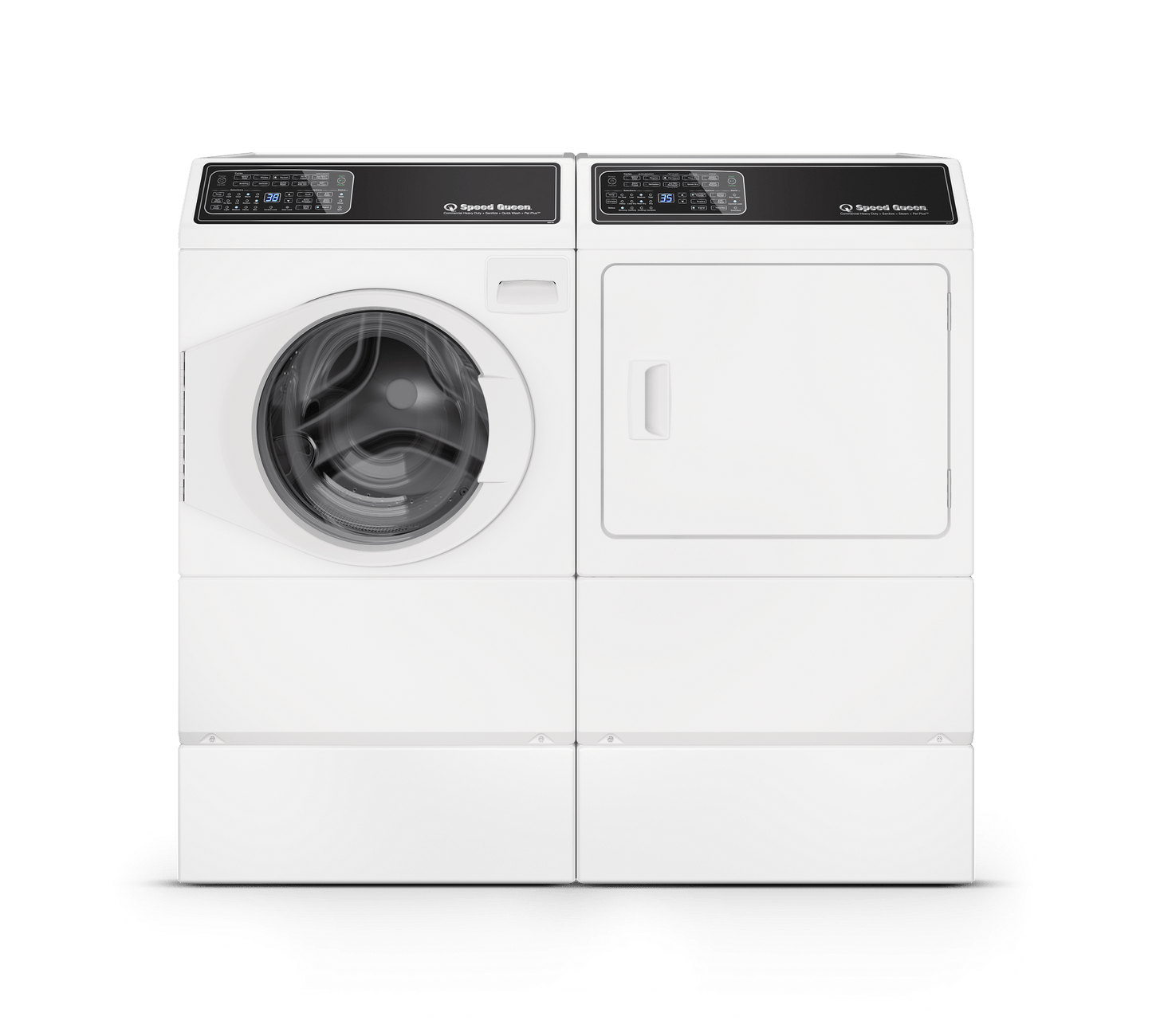 Speed Queen PDR108W Raises your washer or dryer an additional 8 inches  Compatible with front load washers and dryers