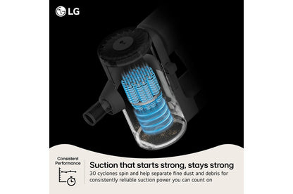 Lg C7325LC CordZero™ X9 Cordless Stick Vacuum with AI Mode Dual Floor Max™ Nozzle & LED Crevice Tool - Lunar Gray