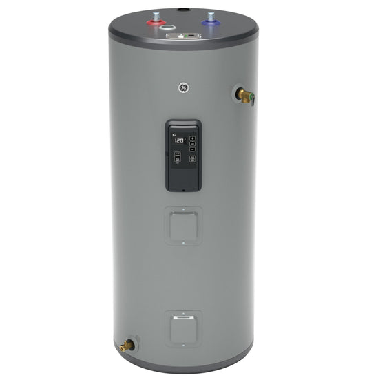 GE40S12BLM GE® Smart 40 Gallon Short Electric Water Heater