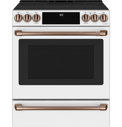 Cafe CXFCHHKPMCU CAF(EBACK)™ Front Control Induction Knobs and Handles - Brushed Copper