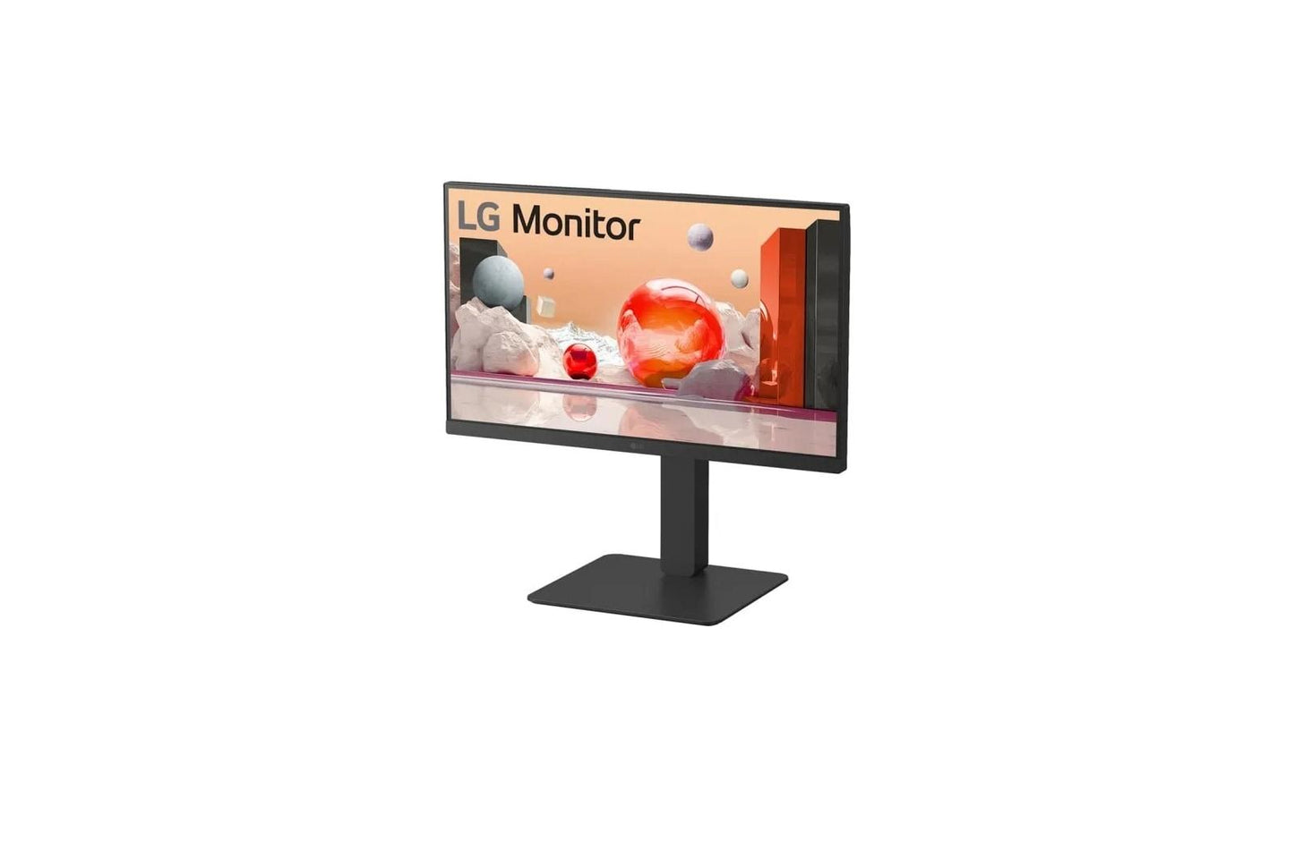 Lg 24BA650B 24" IPS FHD Monitor with Built-in Speakers, Built-in KVM Switch, & UBC Type-C™