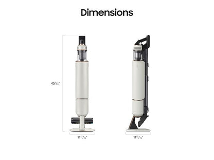 Samsung VS20A95000E Bespoke Jet™ Cordless Stick Vacuum with All-in-One Clean Station® and Spray Spinning Sweeper in Santorini Beige