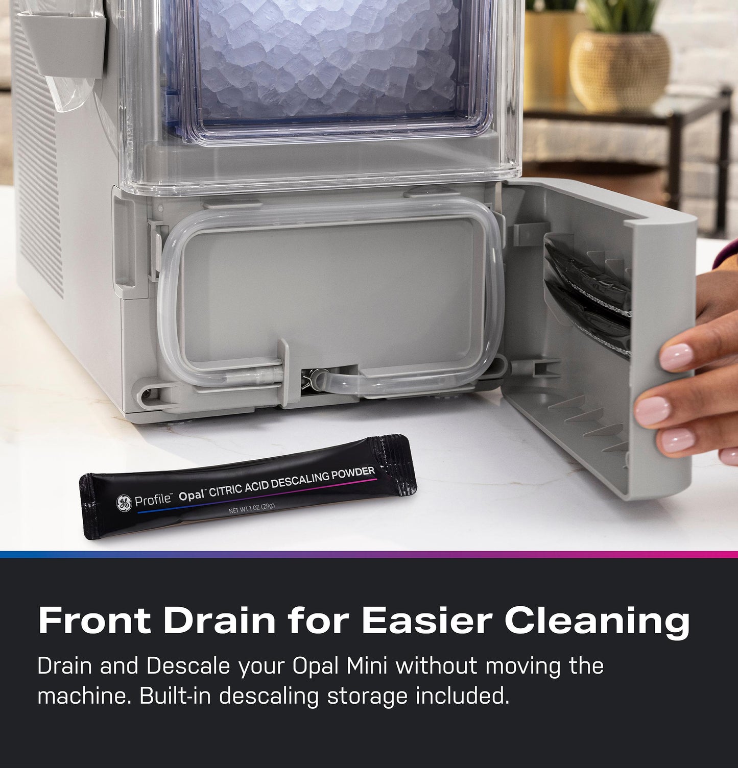 P4NM20BZLG GE Profile™ Opal™ Mini Nugget Ice Maker