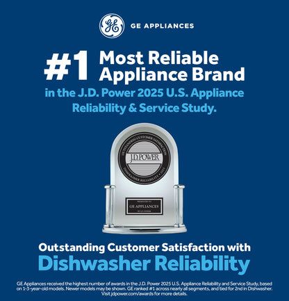 GDF450PGZBB GE® Dishwasher with Front Controls