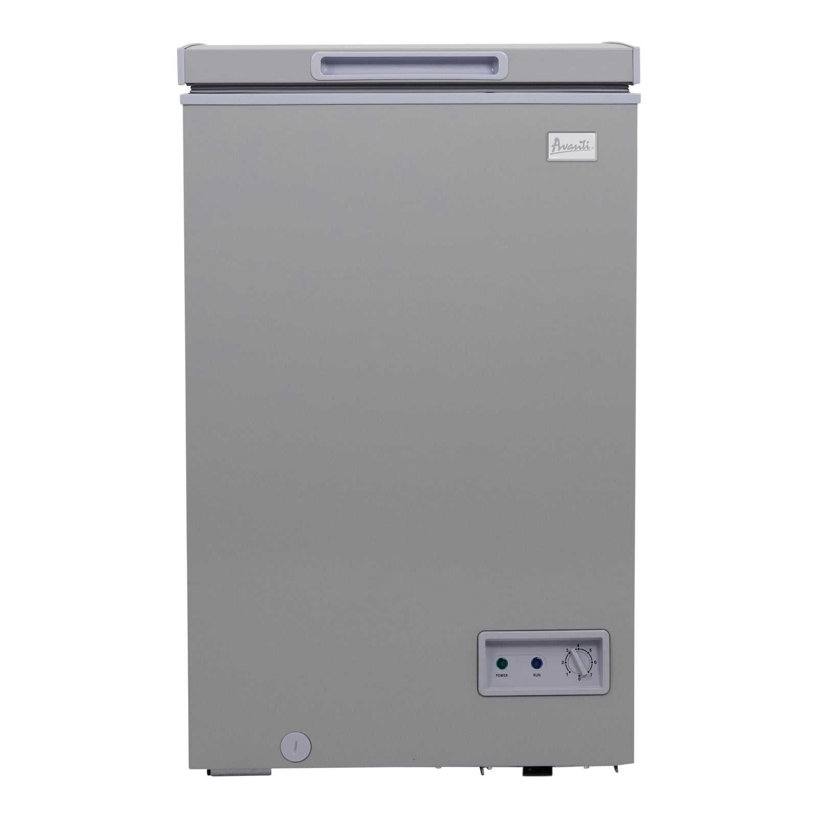 CF35F2G Avanti Garage Ready Chest Freezer - Platinum / 3.5 cu. ft.