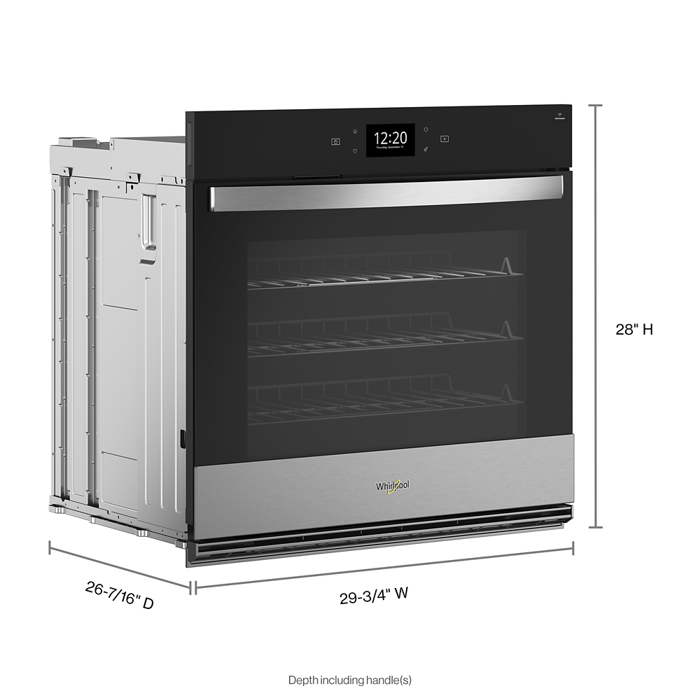 Whirlpool WOES7030PZ 5.0 Cu. Ft. Single Smart Wall Oven with Air Fry