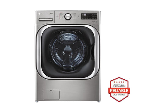 Lg WM8980HVA 5.2 cu. ft. Mega Capacity Smart Wi-Fi Enabled Front Load Washer with TurboWash® and Built-In Intelligence