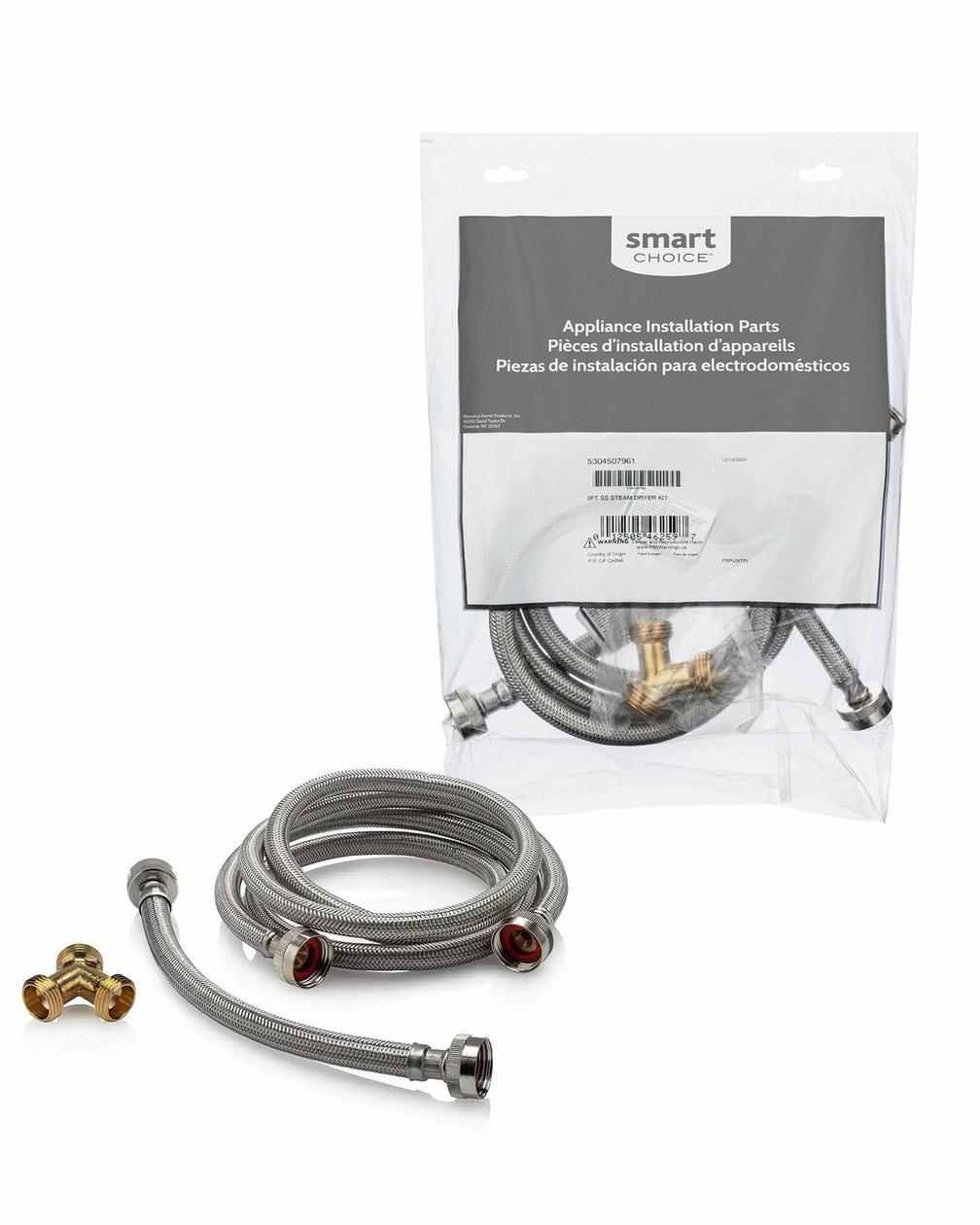 Frigidaire 5304507961C15 Smart Choice 5FT SS STEAM DRYER KIT