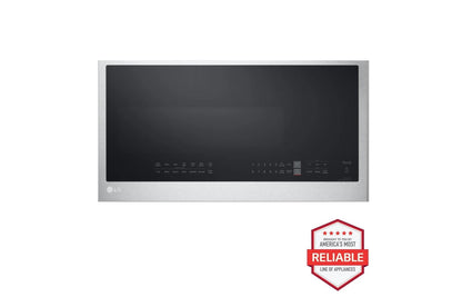 Lg LRYXC2606SLREN6325XEMVEL2033FLDFN4542S 26 cu. ft. Smart Counter-Depth MAX™ French Door Refrigerator with Freestanding Electric Range, Front Control Dishwasher and Microwave Kitchen Package in Stainless Steel