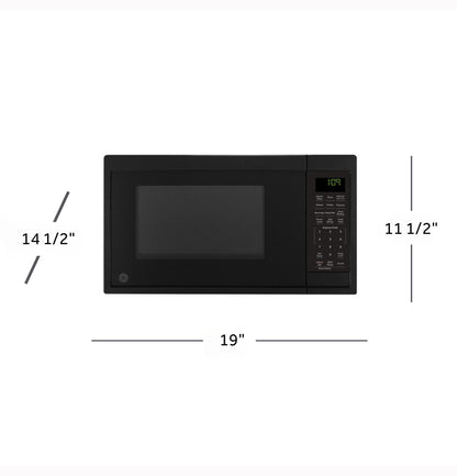 GCBK09N1WBB GE® 0.9 Cu. Ft. Capacity Built-In Microwave Oven