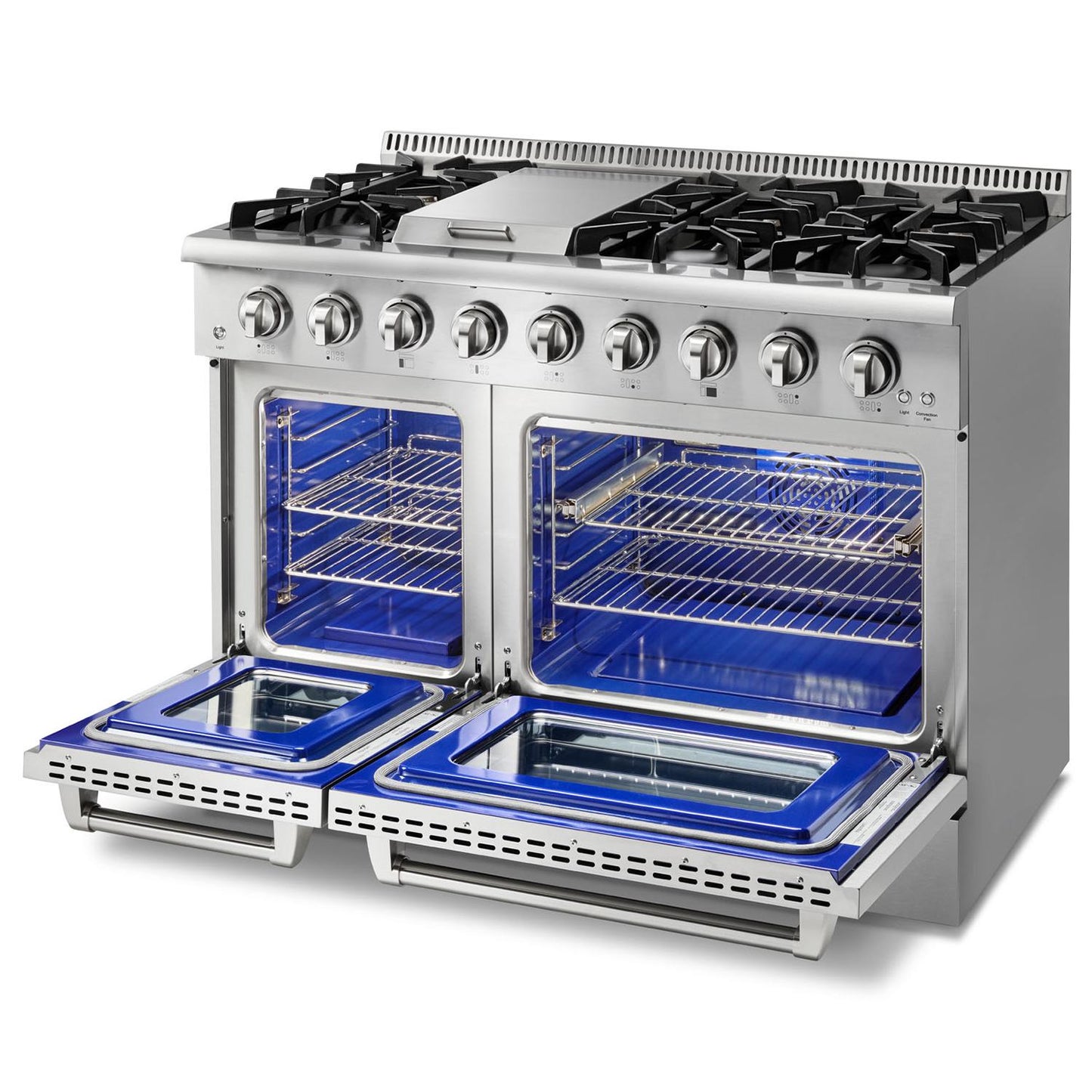 HRG4808ULP Thor Kitchen 48-inch Professional Liquid Propane Range - Hrg4808ulp