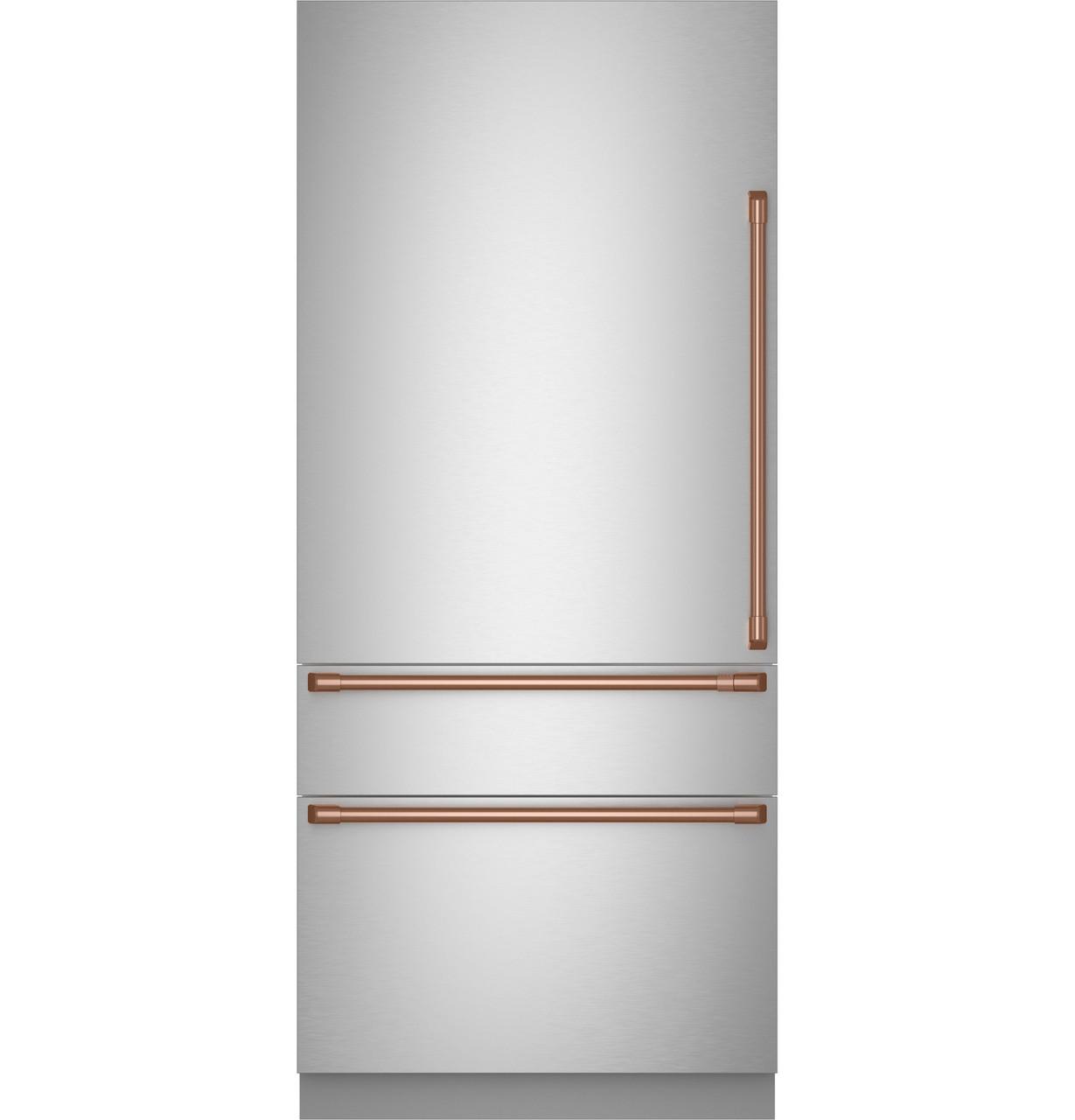 Cafe CIC36LP2VS1 Caf(eback)™ 36" Integrated Bottom-Freezer Refrigerator