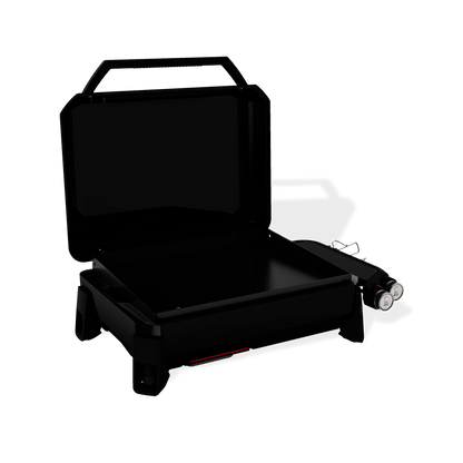 Weber 1500532 Slate® 22 Rust-Resistant Tabletop Griddle - Black