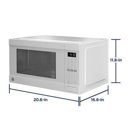 GCST10A1WWW GE® 1.0 Cu. Ft. Capacity Countertop Convection Microwave Oven with Air Fry