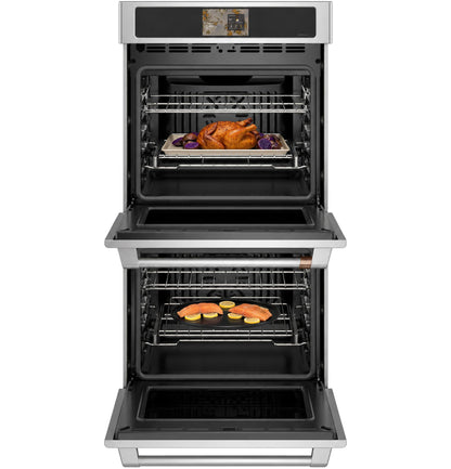 Cafe CKD70DP2ZS1 CAF(EBACK)™ 27" Smart Double Wall Oven with Convection