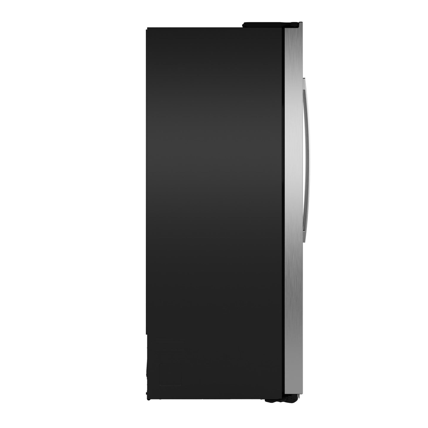 GZS24PYYFS GE® 23.5 Cu. Ft. Counter-Depth Side-By-Side Refrigerator with LED Light Walls and Extra Tall Dispenser