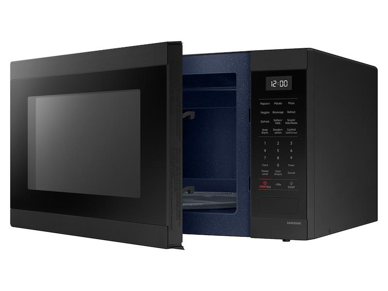 Samsung MS19DG8500MT 1.9 cu. ft. Countertop Microwave with Sensor Cooking in Matte Black Stainless Steel