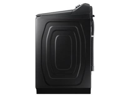 Samsung WA55CG7100AVUS 5.5 cu. ft. Extra-Large Capacity Smart Top Load Washer with Super Speed Wash in Brushed Black