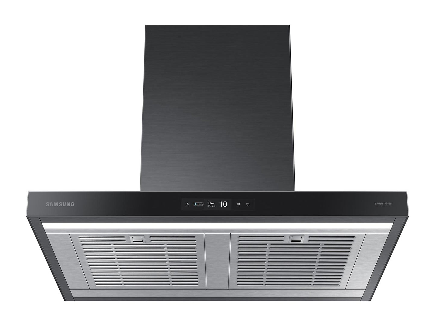 Samsung NK30CB700W33 30" Bespoke Smart Wall Mount Hood with LCD Display in Clean Deep Charcoal