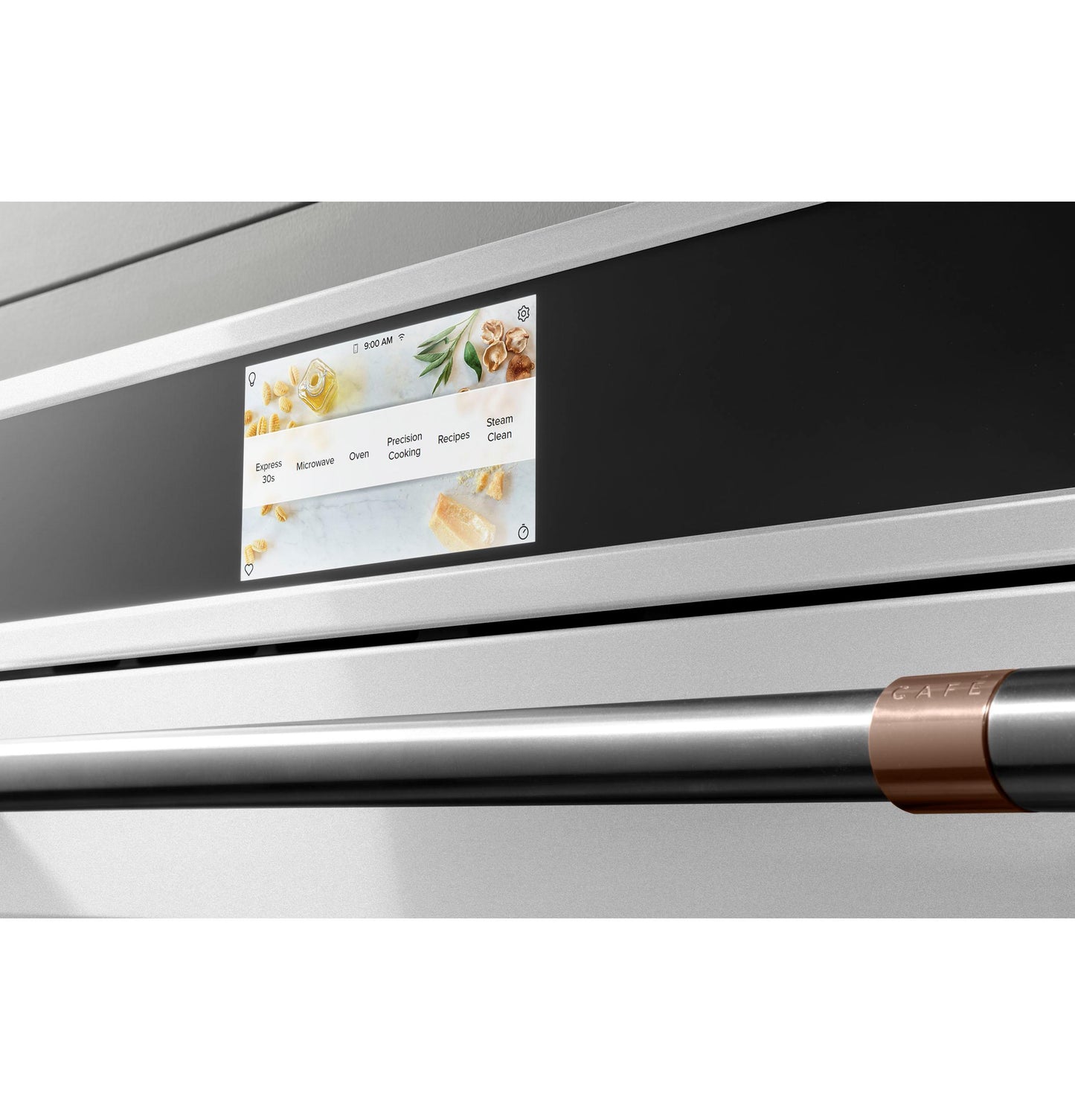 Cafe CSB923P4NW2 CAF(EBACK)™ 30" Smart Five in One Wall Oven with 240V Advantium® Technology
