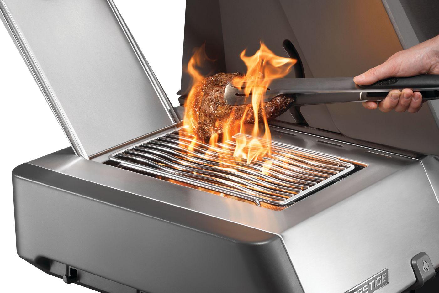 Napoleon Bbq P665VRSIBNSS Prestige 665 RSIB with Infrared Side and Rear Burner , Natural Gas, Stainless Steel