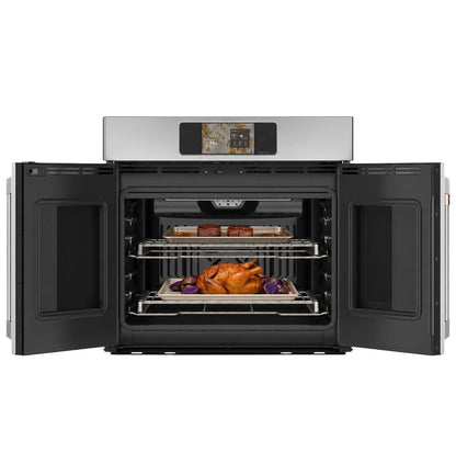 Cafe CTS90FP2ZS1 CAF(EBACK)™ Professional Series 30" Smart Built-In Convection French-Door Single Wall Oven