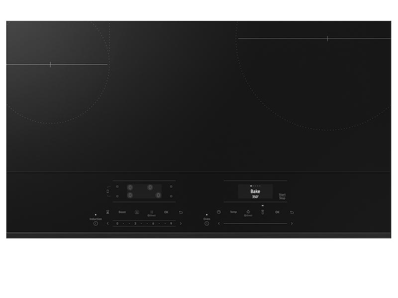 Samsung NSI6DG9100MT Bespoke 6.3 cu. ft. Smart Slide-In Induction Range with Anti-Scratch Glass Cooktop in Matte Black Steel