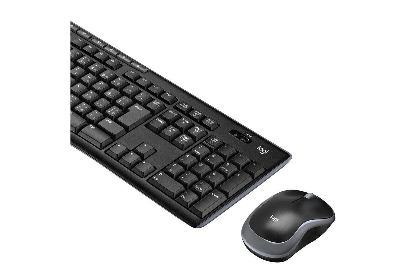 Lg 920004536 Logitech MK270 Wireless Keyboard and Mouse Combo for Windows, 2.4 GHz Wireless, Compact Mouse, Black
