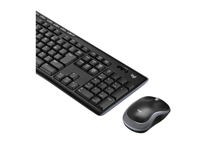 Lg 920004536 Logitech MK270 Wireless Keyboard and Mouse Combo for Windows, 2.4 GHz Wireless, Compact Mouse, Black