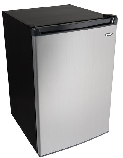 DCR045B1BSLDB Danby 4.5 cu. ft. Compact Fridge with True Freezer in Stainless Steel Look