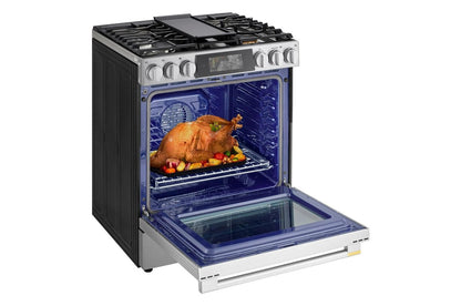 LSGU6339X LG SIGNATURE 6.3 cu. ft. Smart Gas Slide-In Range with Dynamic ProBake Convection®, Air Fry, Air Sous Vide, Pizza mode and AI Gourmet Camera