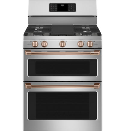 Cafe CXFSGHKPMCU CAF(EBACK)™ Freestanding Gas Knobs and Handles - Brushed Copper