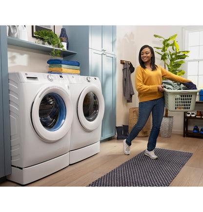 GFD35GSSYWW GE® ENERGY STAR® 7.8 cu. ft. Capacity Smart Front Load Gas Dryer