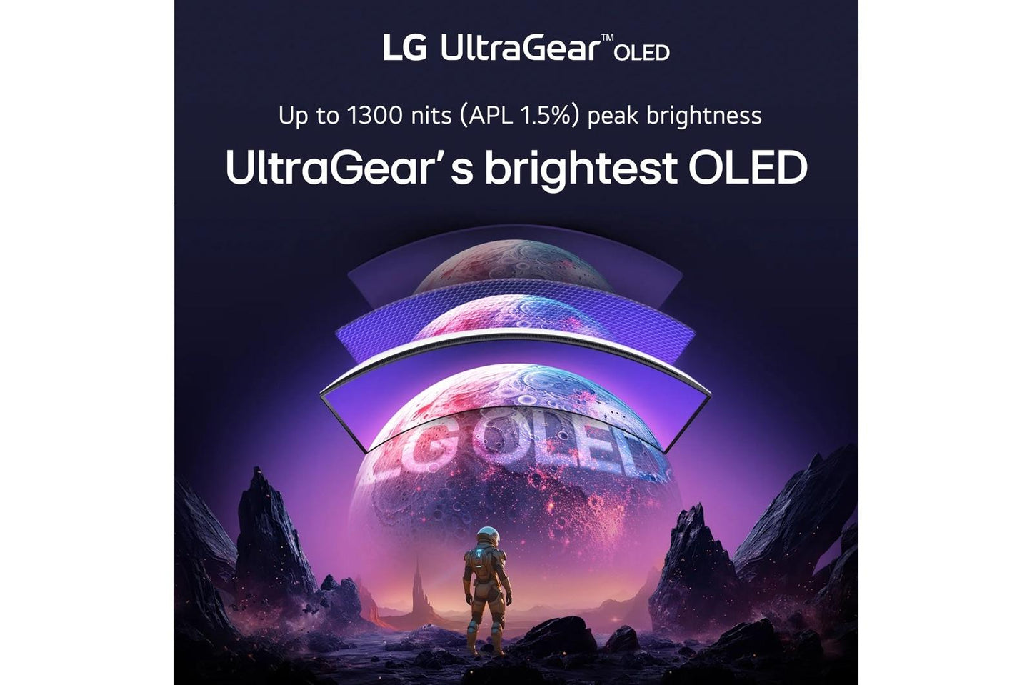 Lg 34GX90SAW 34 Inch UltraGear™ OLED WQHD 240Hz 0.03ms G-Sync Compatible 800R Curved Gaming Monitor with webOS