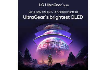Lg 34GX90SAW 34 Inch UltraGear™ OLED WQHD 240Hz 0.03ms G-Sync Compatible 800R Curved Gaming Monitor with webOS