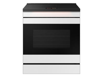 Samsung NSI6DG9900SR Bespoke 6.3 cu. ft. AI Slide-In Induction Range with AI Hub™ & Smart Oven Camera in Stainless Steel