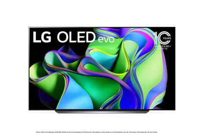 OLED83C3PUA LG OLED evo C3 83 inch 4K Smart TV 2023