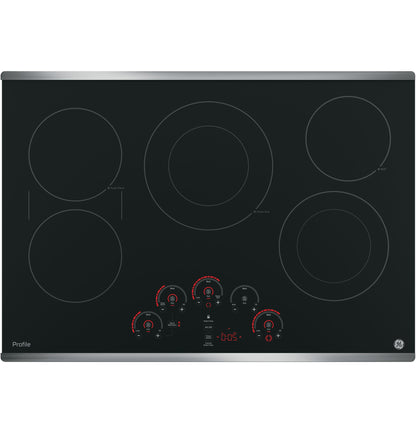 PP9030SJSS GE Profile™ 30" Built-In Touch Control Electric Cooktop