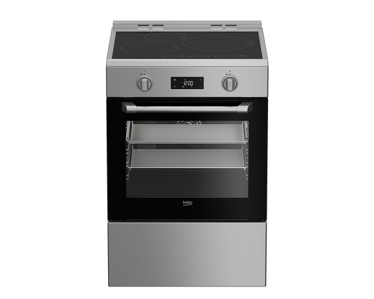 Beko SLIR24410SS 23.622047 Slide-In Range