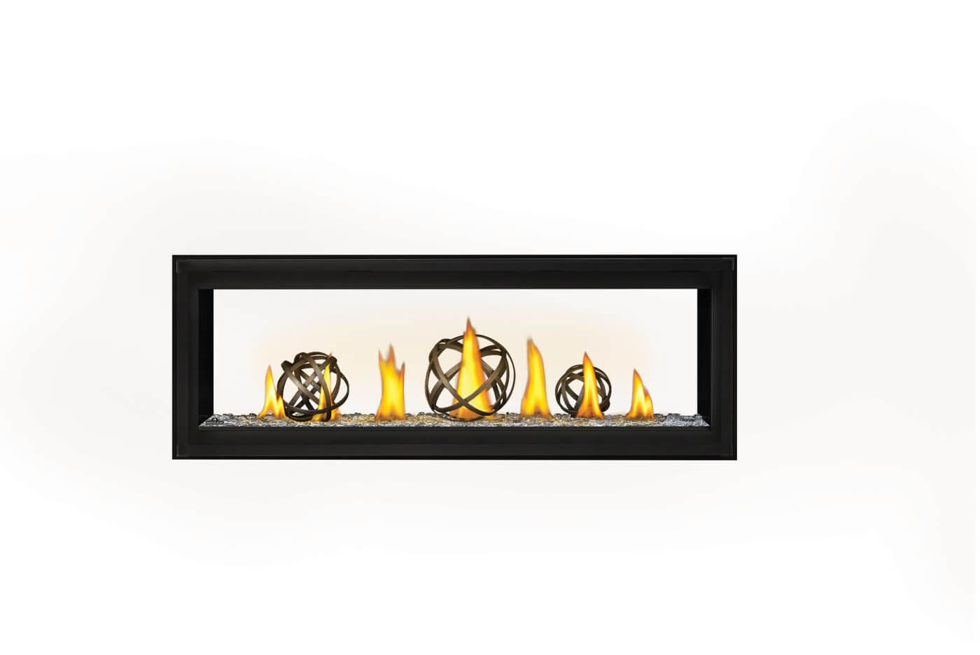 Napoleon Bbq LVX50N2X1 Luxuria 50 See Through Direct Vent Gas Fireplace