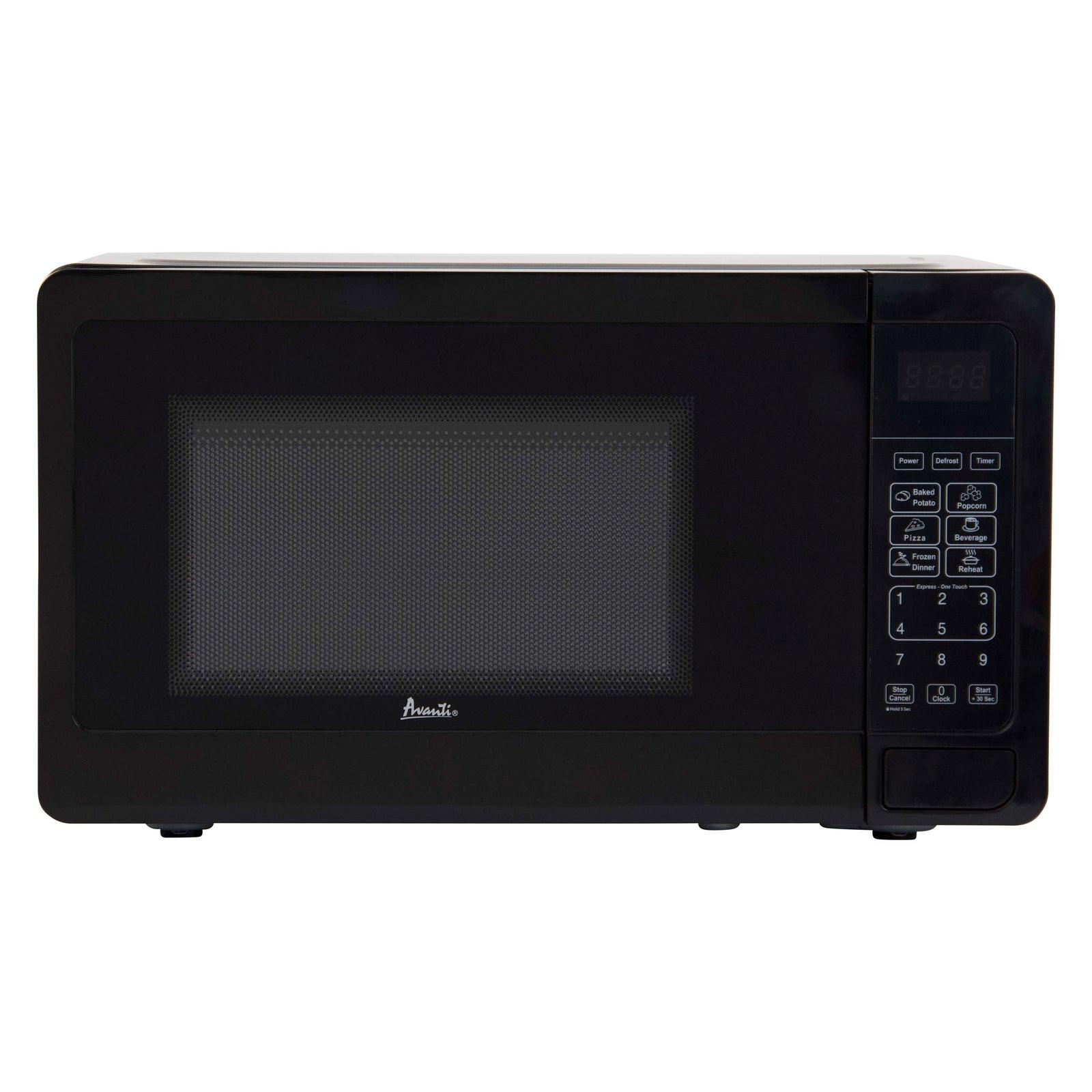 Avanti Countertop Microwave Oven, 0.7 cu. ft. - Black / 0.7 cu. ft.
