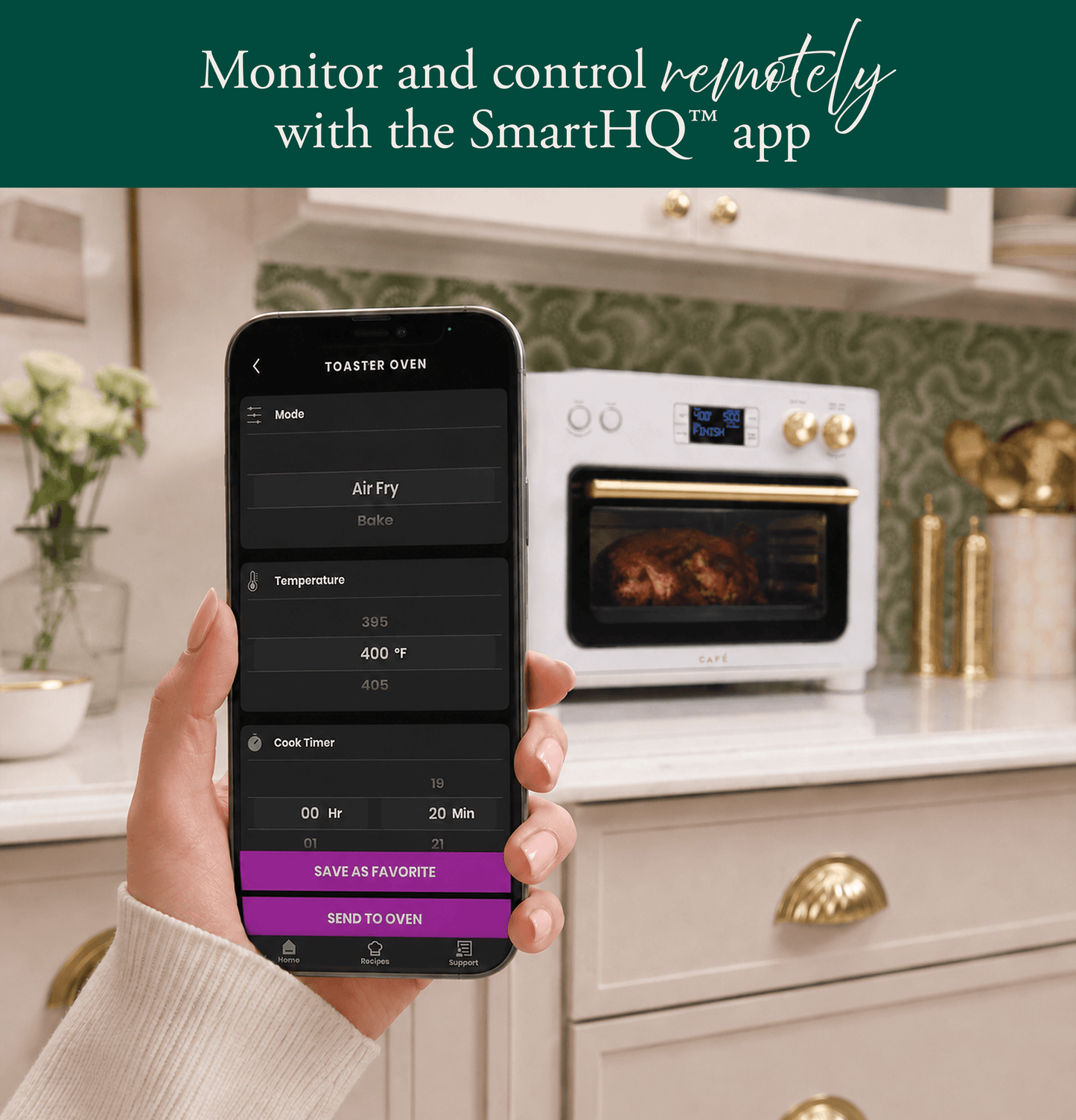 Cafe C9OADA1ZW7 CAF(EBACK)™ Couture™ Toaster Oven with Air Fry