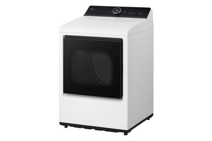 Lg DLEX8600WE 7.3 cu. ft. Ultra Large High Efficiency Electric TurboSteam™ LG EasyLoad™ Door, Wi-Fi Connectivity, White