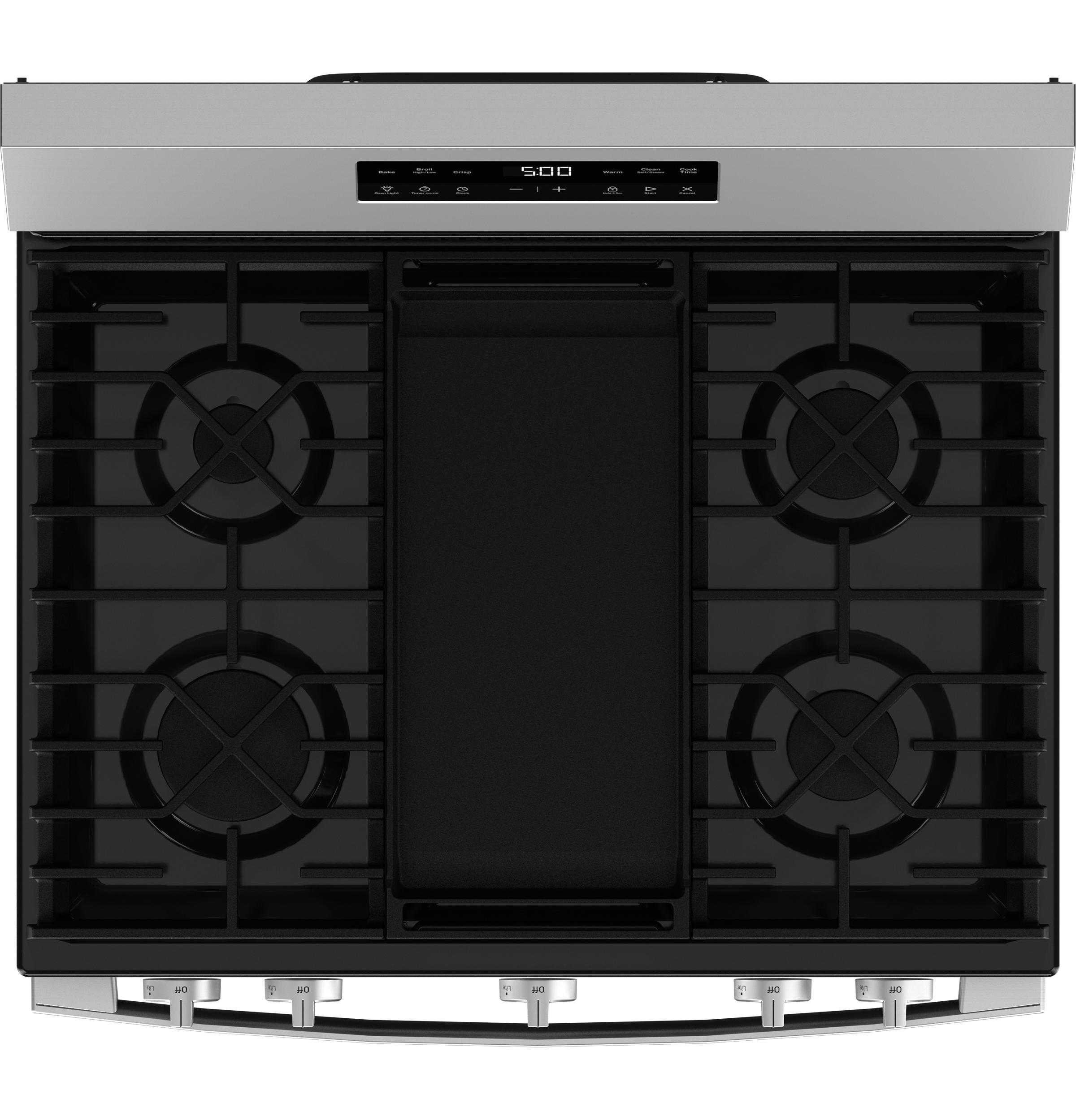 GGF500PVSS GE® 30" Free-Standing Gas Range with Crisp Mode