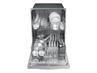 Samsung DW80CG4021SR Dishwasher with Height-Adjustable Rack Fingerprint Resistant  Digital Leak Sensor  53dBA