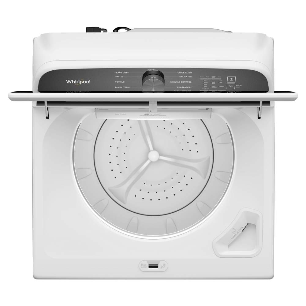 Whirlpool WTW6150PW 5.3 Cu. Ft. Whirlpool® Top Load Washer with Impeller