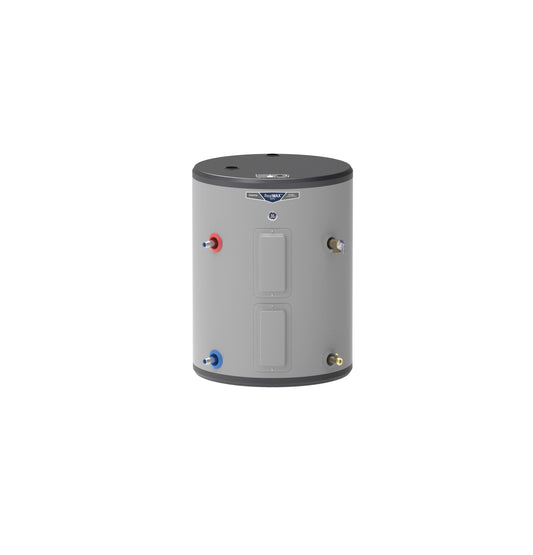 GE30L08BSM GE® 26 Gallon Side Port Lowboy Electric Water Heater
