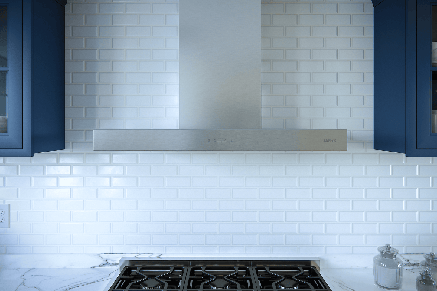 Zephyr ZROE30DS Roma, Wall, 30", SS, 600 CFM, ACT, LED
