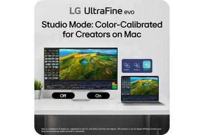 Lg 32U990AS 32 Inch UltraFine™evo 6K Nano IPS Black Monitor with Thunderbolt™ 5